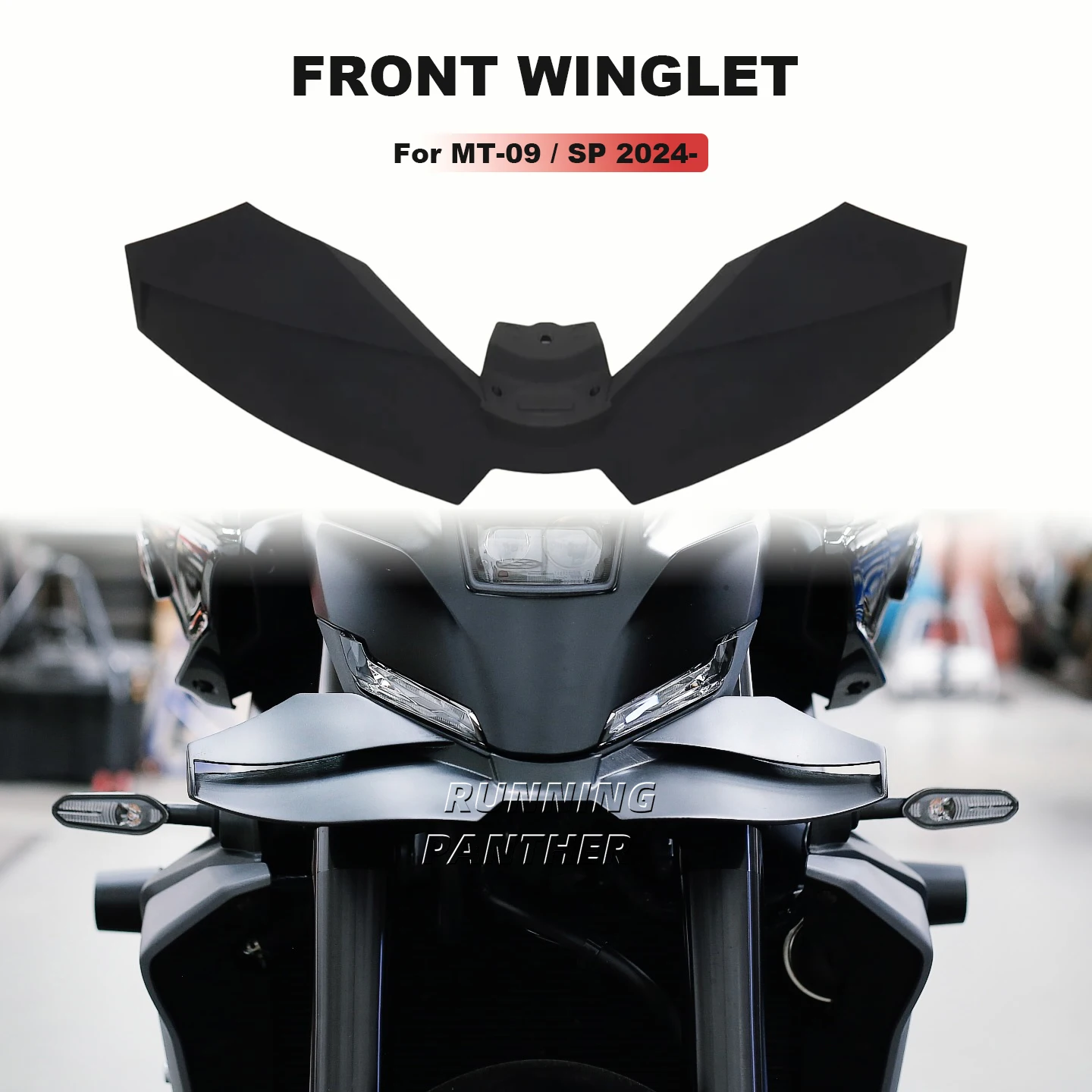 Fit MT09 Motorcycle Downforce Naked Forntal Spoilers Aerodynamic Wing ...