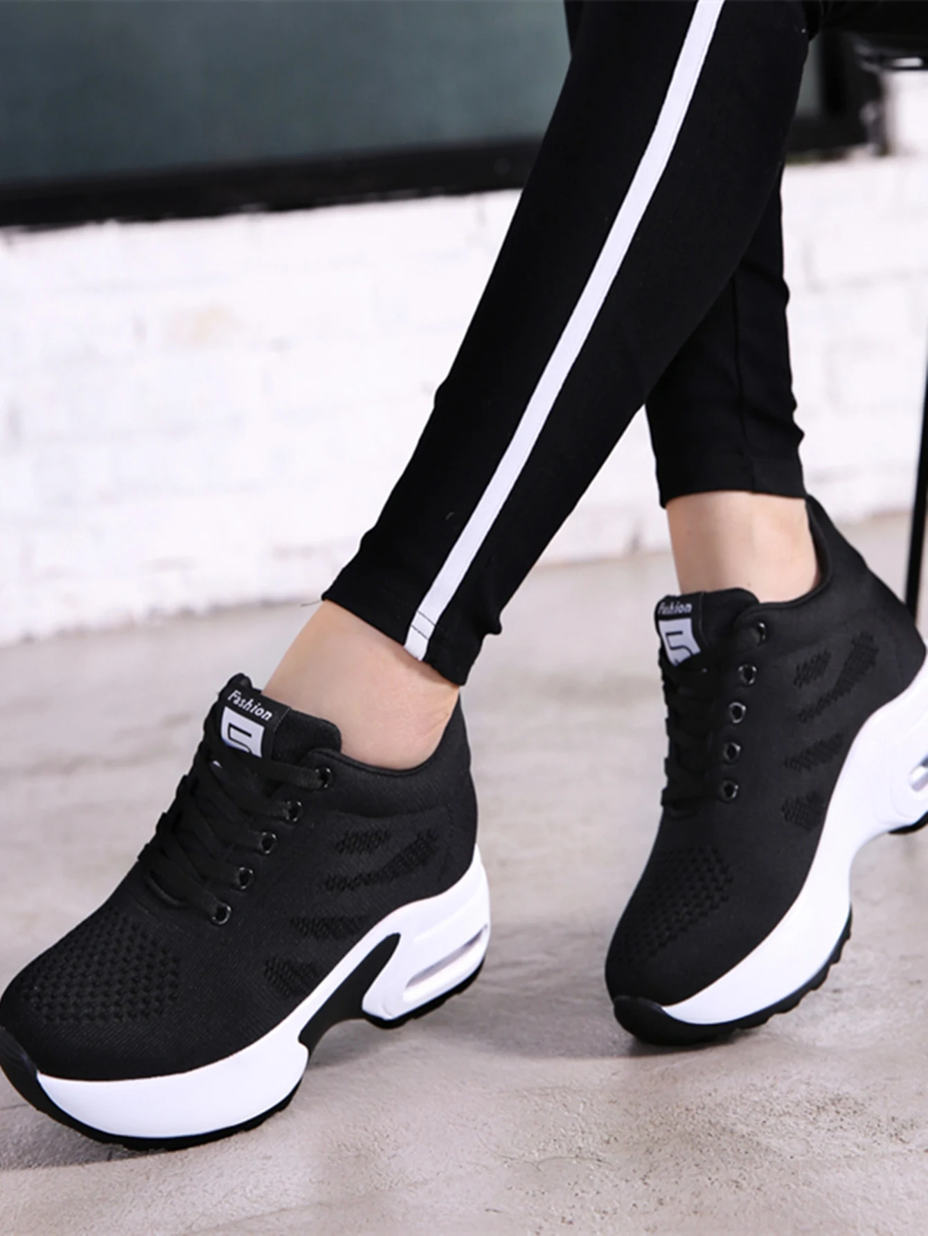 Mode Vrouwen Sneakers 2023 Platform Casual Schoenen Voor Vrouwen Tennisschoenen Pluis Maat Sportschoenen Hardloopschoenen Mesh Ademend