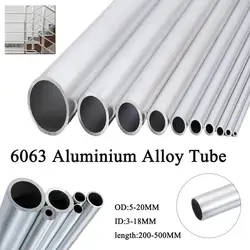High - Quality 6063 Aluminum Alloy Tube - Precision Cut Round Tube for DIY and Machinery Projects
