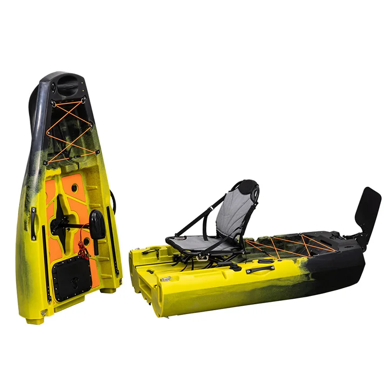 Pedals Detachable Foldable kayak with Electric Motor New Designed A06024 1 Person Modular Fishing Kayak