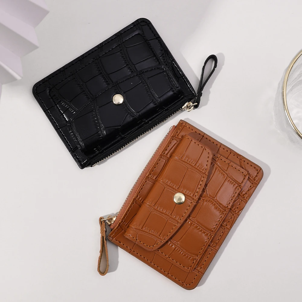 

Women Short Wallet Fashion Simple PU Leather Small Purse Ladies Card Bag Women Clutch Bag Female Purse Money Clip Wallet