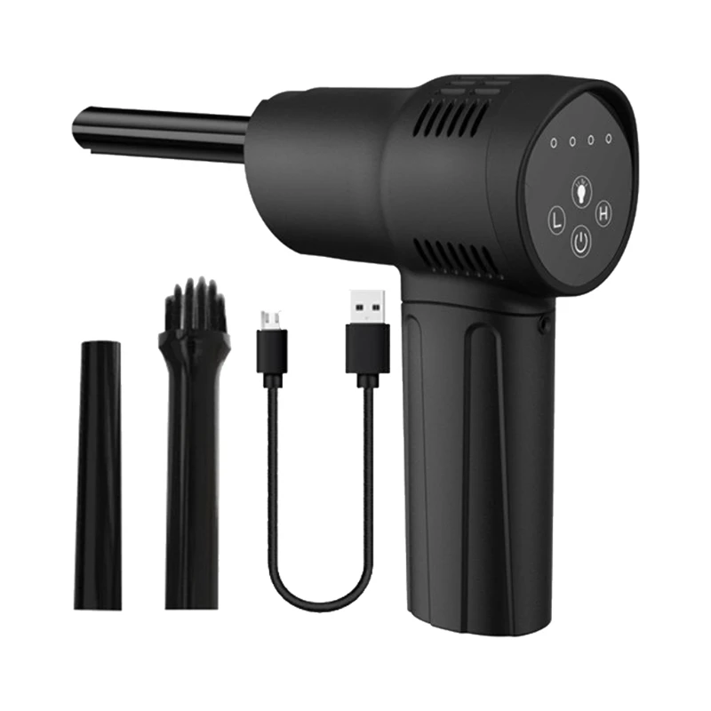 

M2EE Powerful Wireless Air Duster for Deep Cleaning CompressedAir Blower for Computer Laptop Camera USB Rechargeable Portable