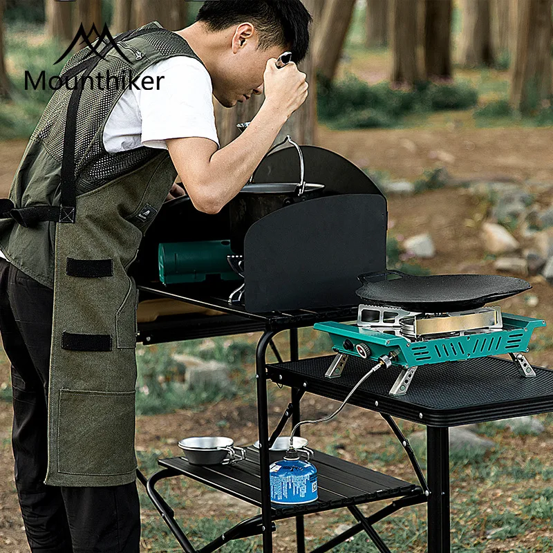 VEVOR Outdoor Mobile Kitchen, Portable Multifunctional Camping