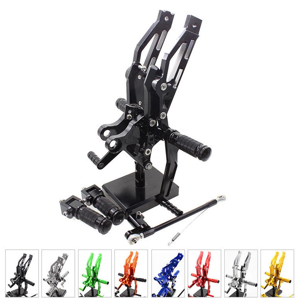 

Motorcycle CNC Rearset adjustable Foot Pegs suit For Honda GROM MSX125 2012-2015