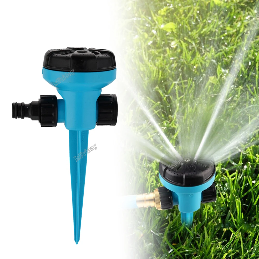 360RotatableSprinklersNozzleAutoLawnGardenSprinklerWatering