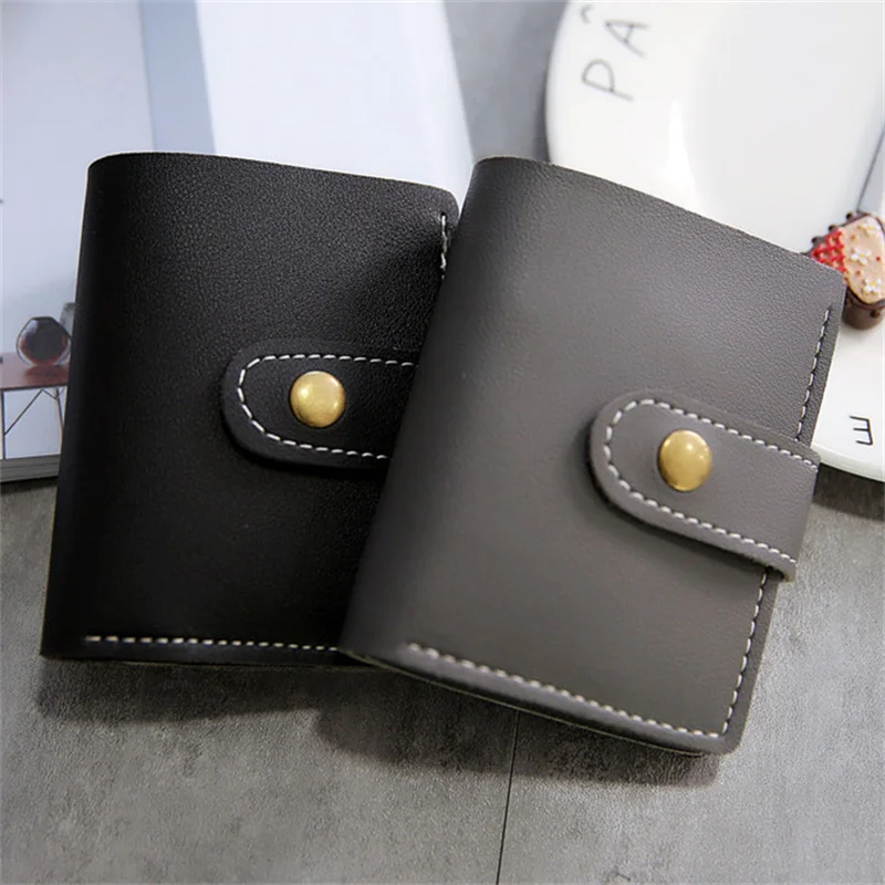 Solid Wallet Women-s-Wallet-Short-Small-Solid-Wallets-Fashion-PU-Leather-Purse-Card ...