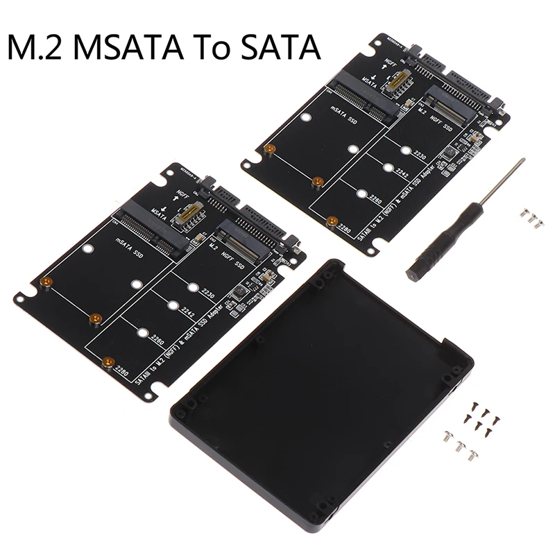 

NGFF в SATA 3 Внешний корпус для жесткого диска MSATA SSD адаптер M.2 SATA протокол адаптера