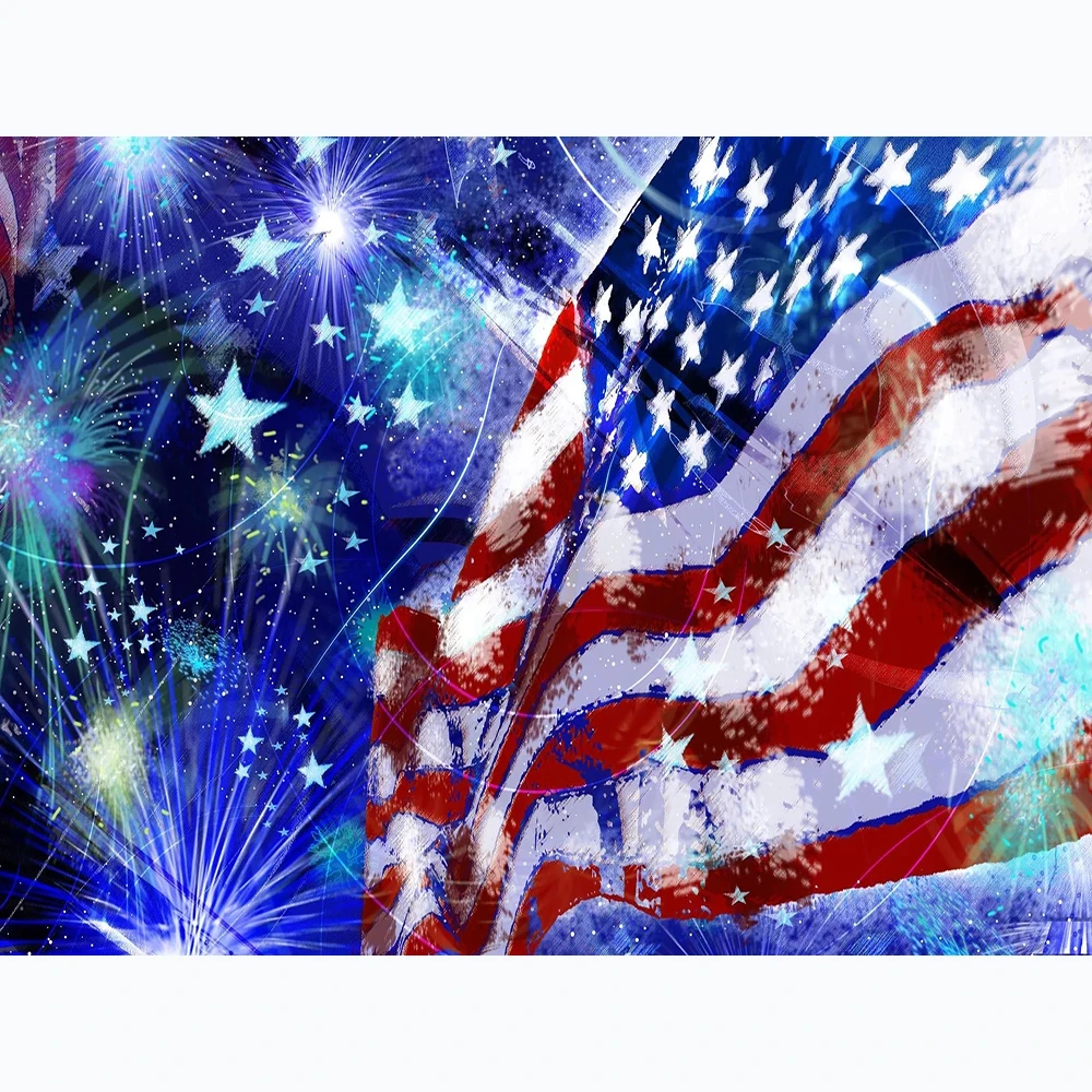 

90x150cm CUSTOM America HOLIDAY Flag with FREEDOM GIFT BANNER