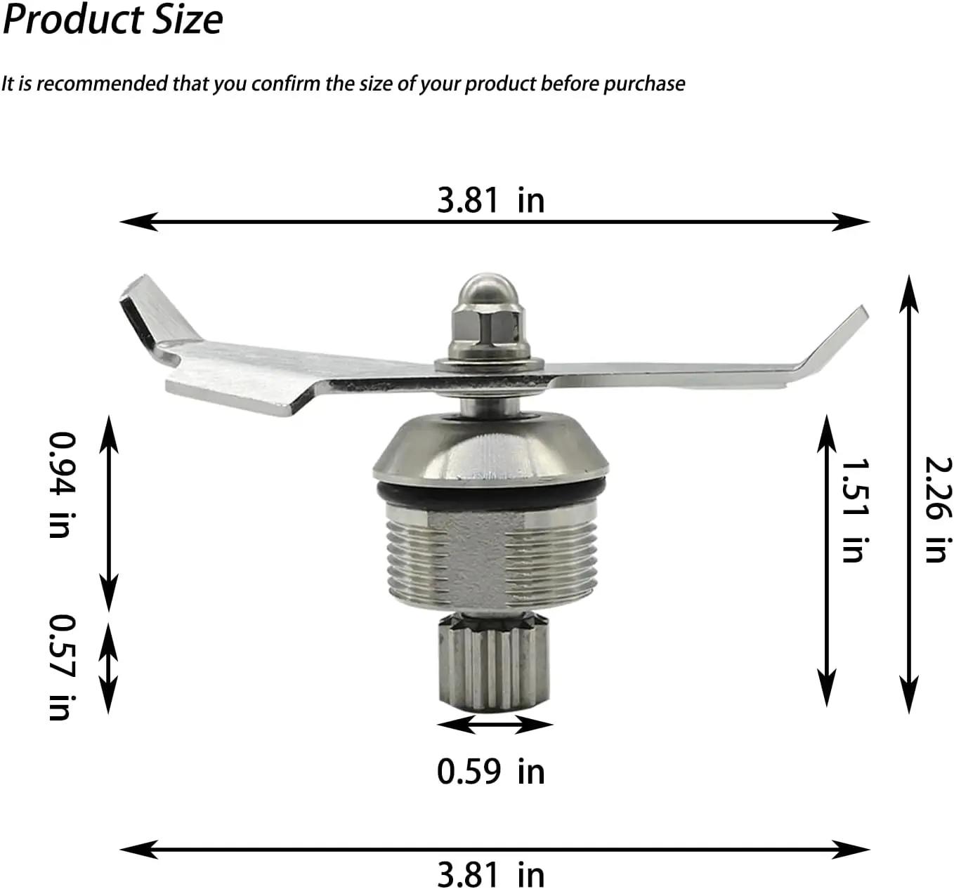 Blender Juicer Parts Advance Blade For Vitamix 15990 Quite One Series 32/64oz