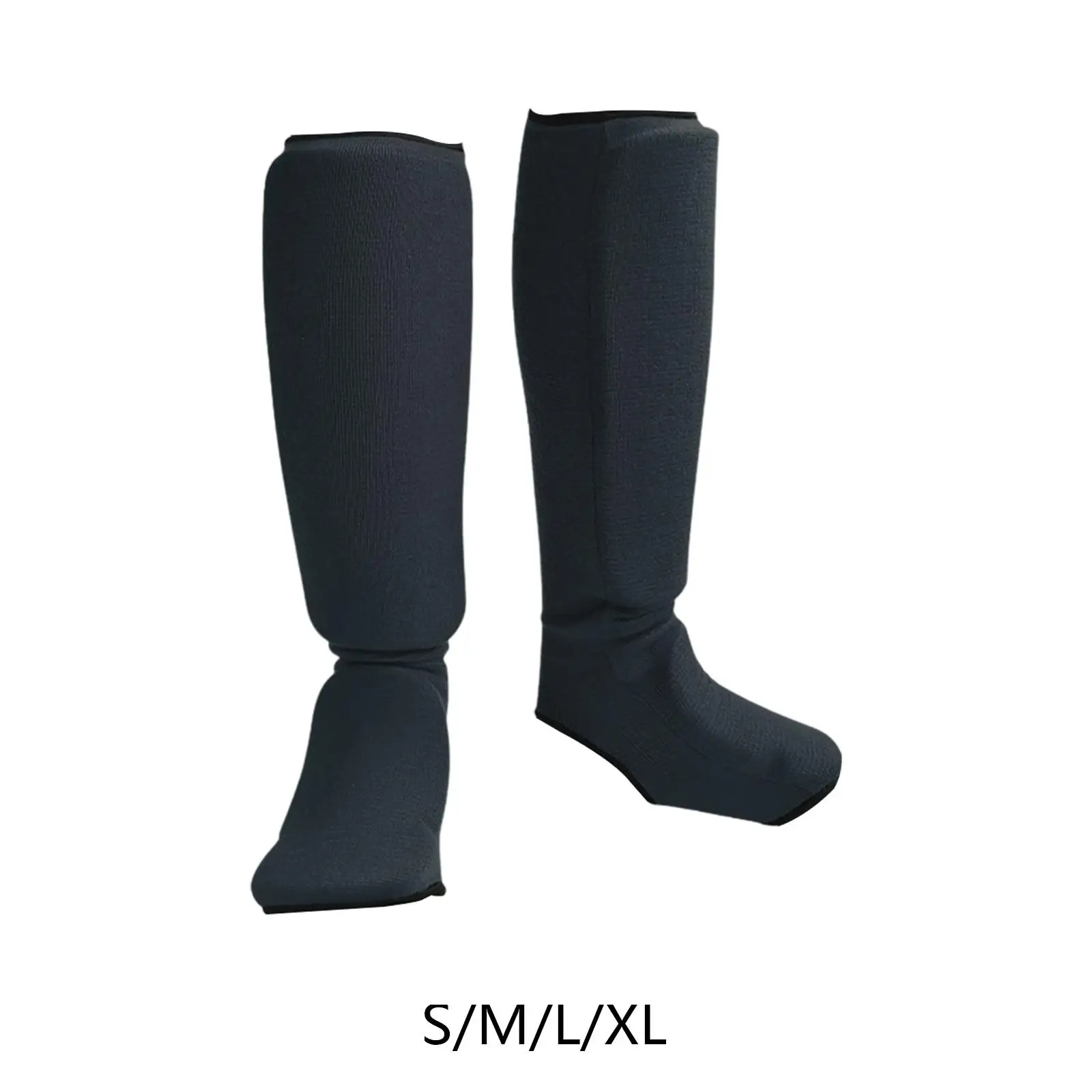 Muay Thai Shin Guards Practical Leg Foot Guards for Kickboxing Grappling Mma