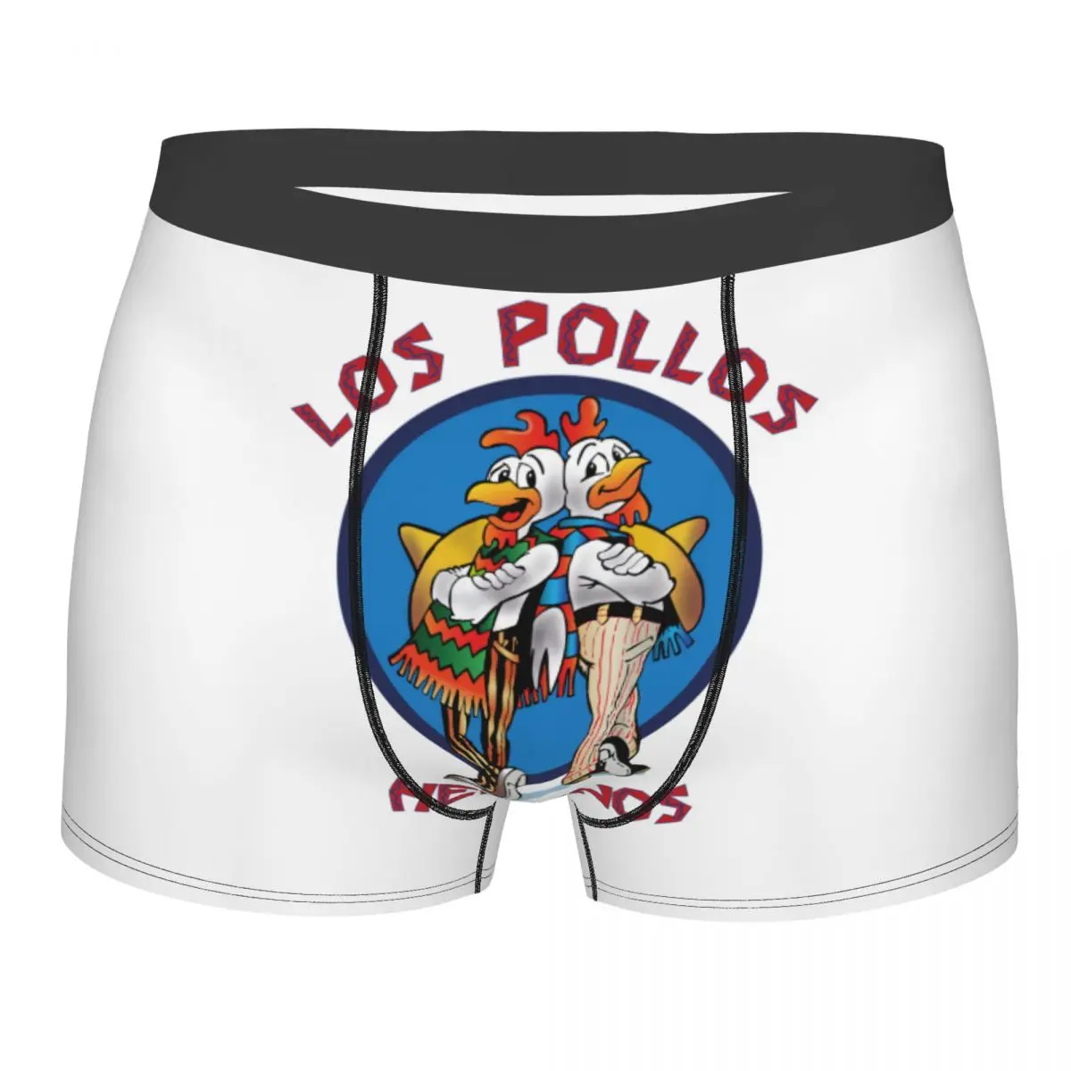 Custom Breaking Bad Underwear Men Stretch Los Pollos Hermanos