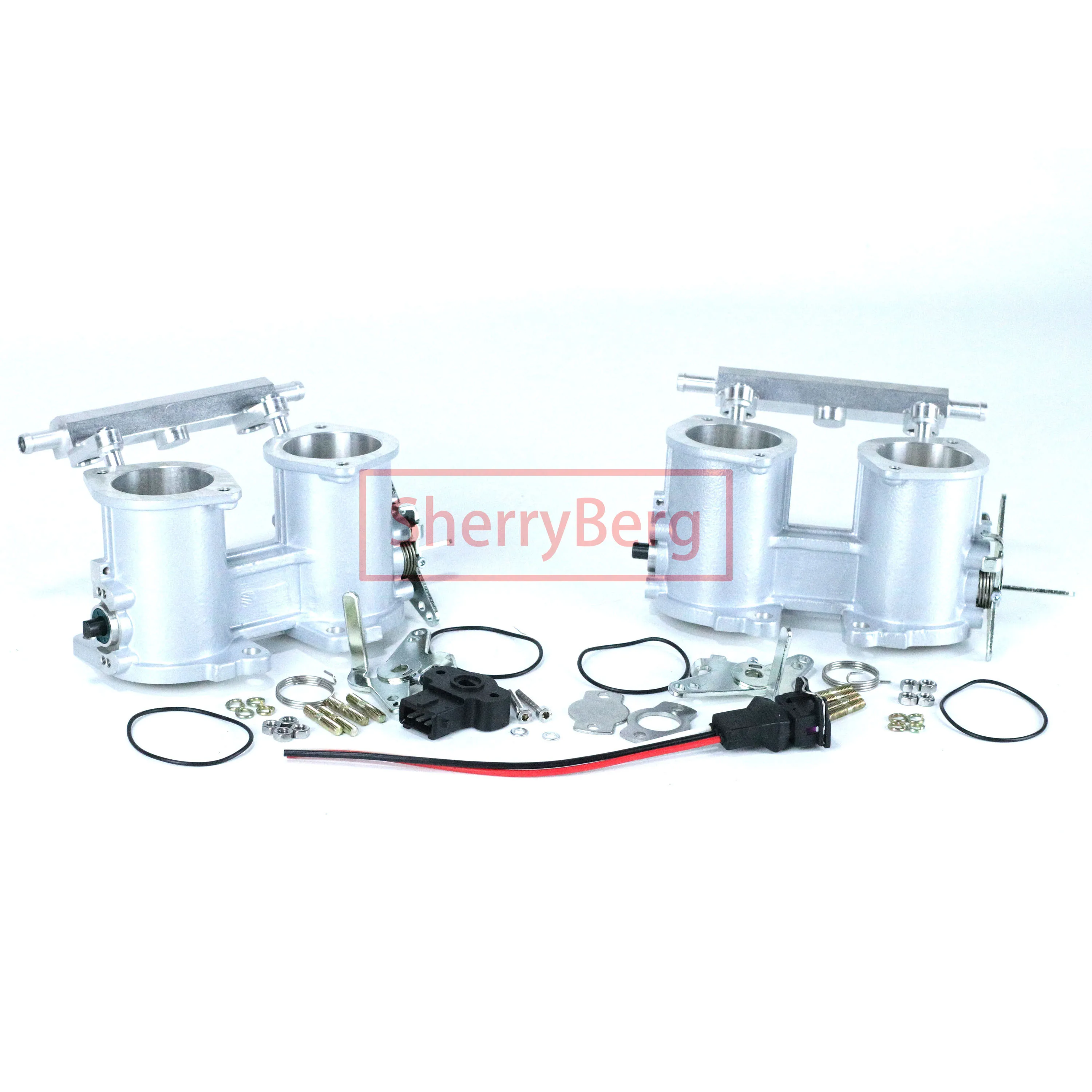 

SherryBerg Twin 50IDF дроссельная заслонка + TPS для Jenvey Dellorto EMPI EMP Solex faj Zenith IDF Carb 84 мм высокий TFP50I 50 мм Weber