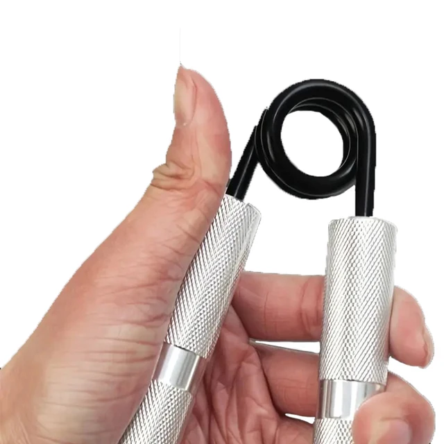 Aluminum Hand Grip Gym Fitness Finger Exerciser Arm Strength Trainer Muscle Recovery Rehabilitation Developer Gripper Aluminum Hand Grip Gym Fitness Finger Exerciser Arm Strength Trainer Muscle Recovery Rehabilitation Developer Gripper
