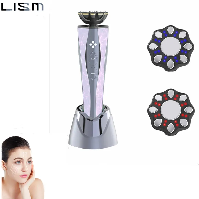 High-tech Multifunctional Beauty Instrument Stylish Design 316 Medical Stainless Steel Treatment Head Facial Beauty Products Spa чехол vrs design crystal bumper для galaxy s9 steel silver vrs design 905426