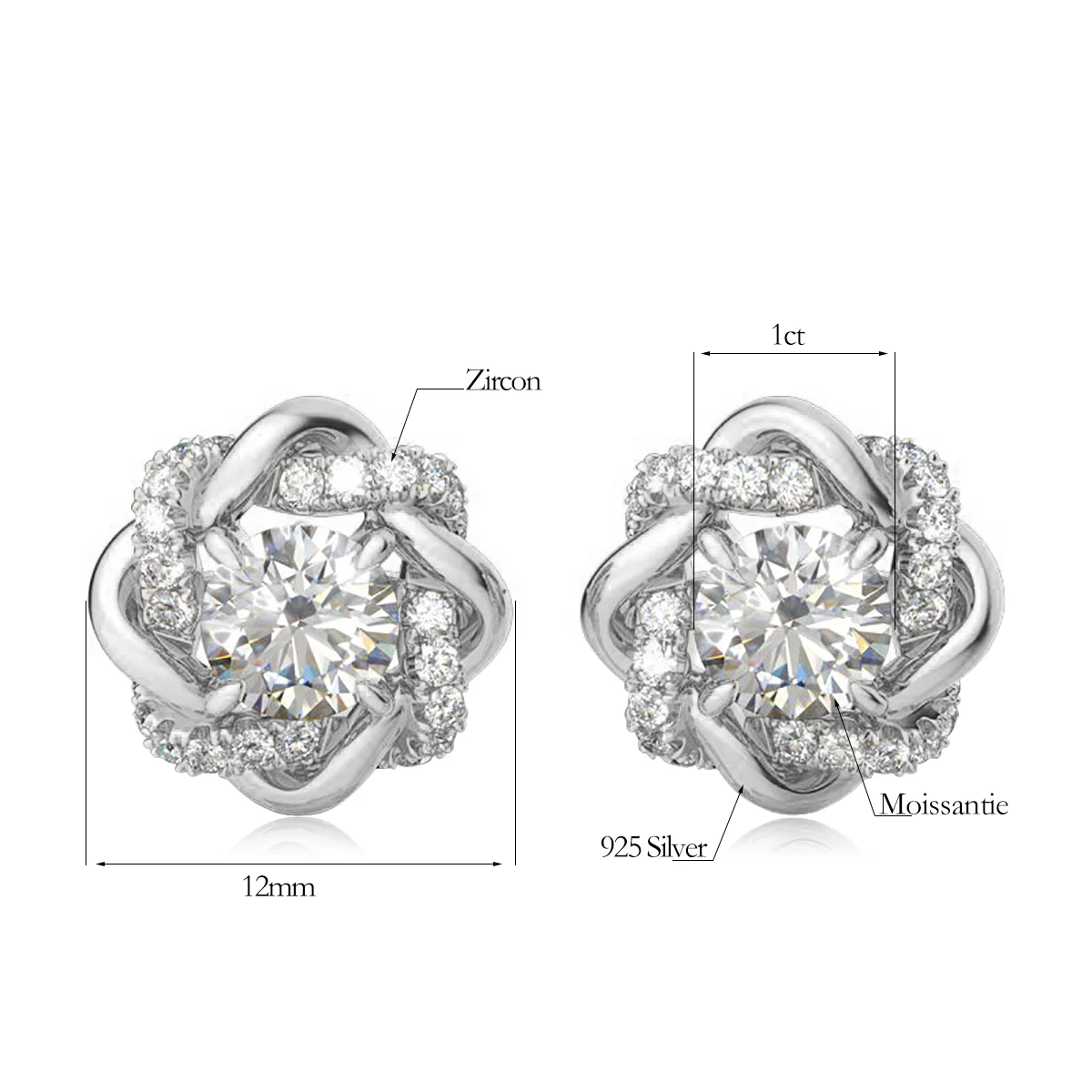 2ct moissanite