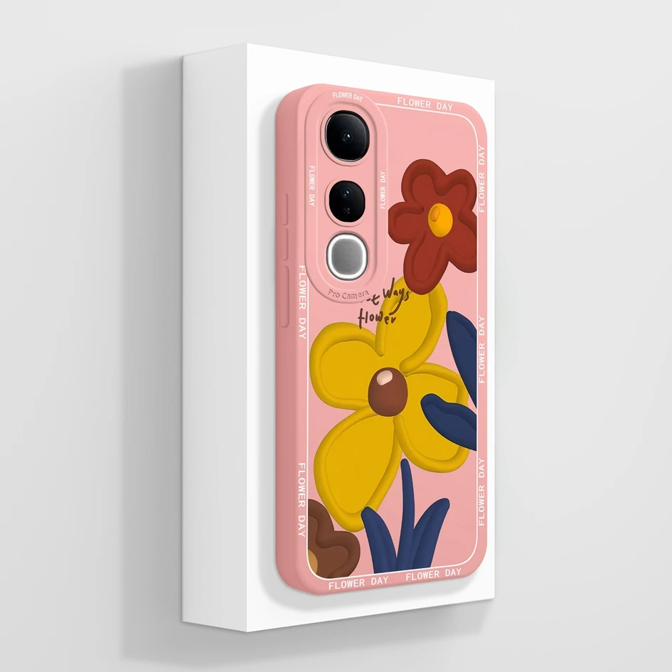 Cute Kitten Pattern Soft Silicone Anti-Drop Phone Case