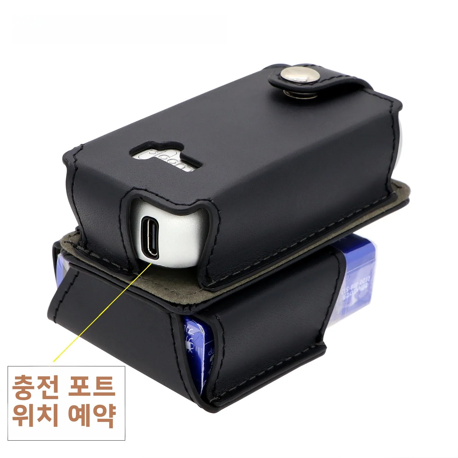 Ploomx 휴대용 보관 가방 휴대용 가죽 케이스 전자 담배용 보호 커버 액세서리 홈 오거나이제이션