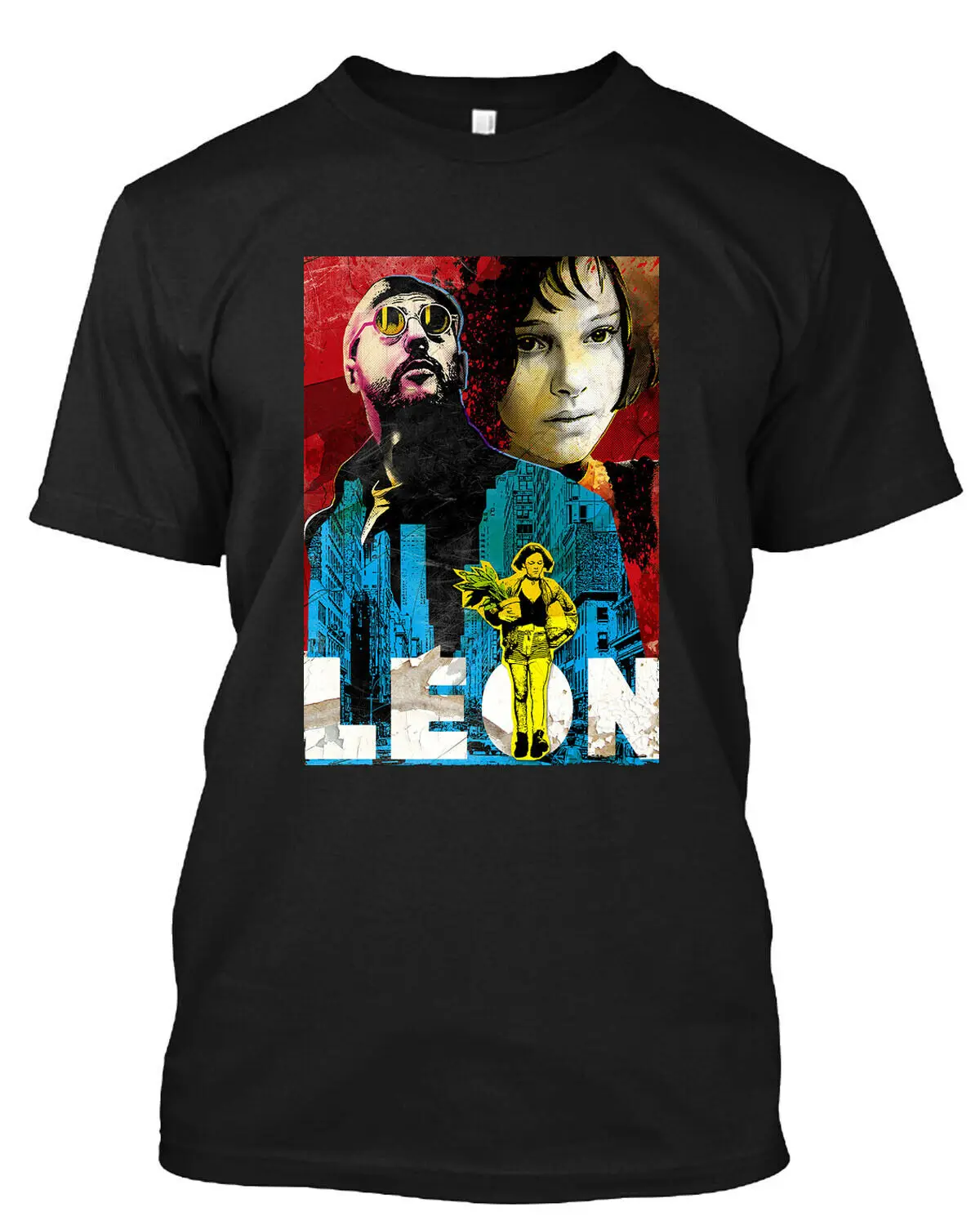 # Leon &amp Матильда из Профессиональный фильм унисекс Футболка размер S - 5XL |