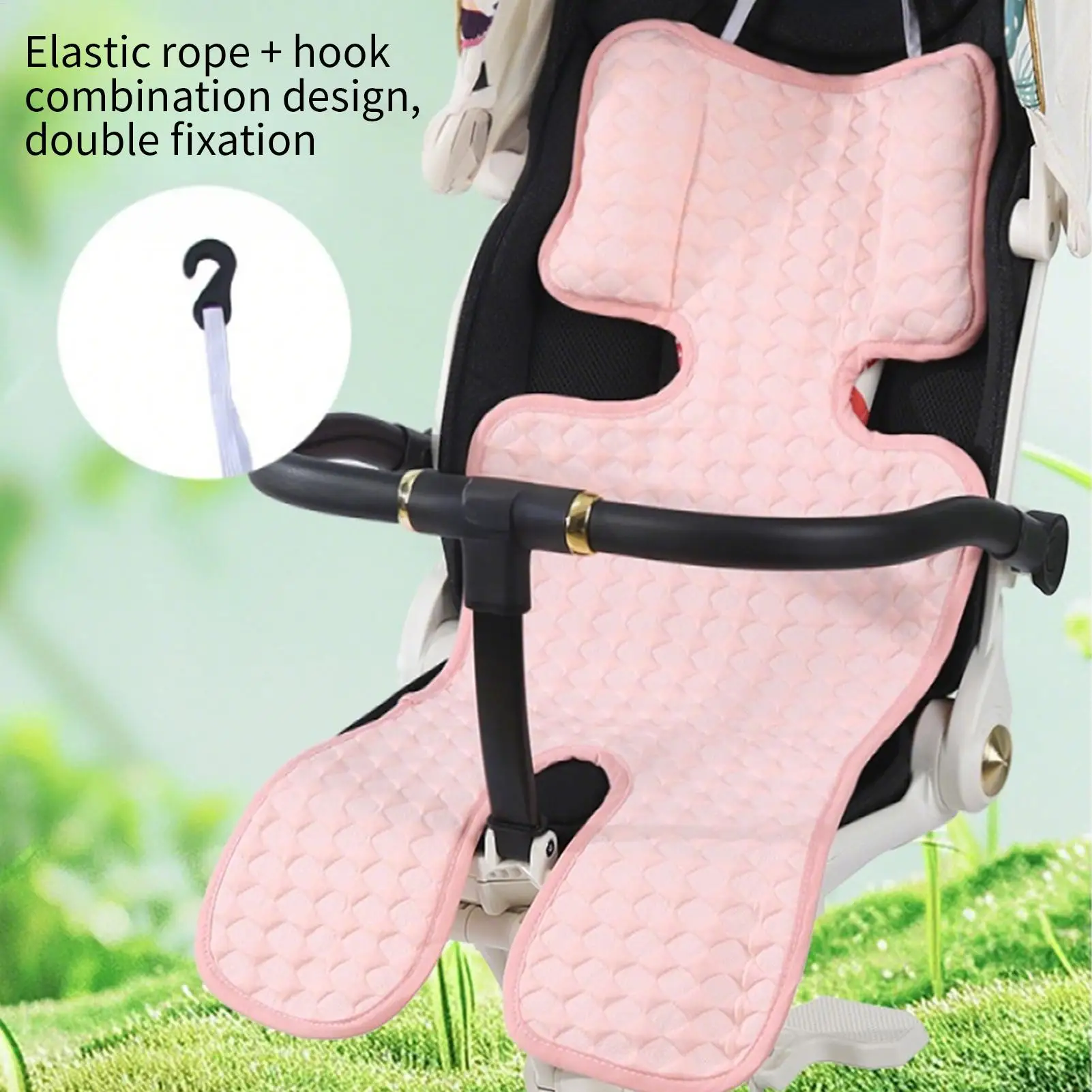 1pc Baby Stroller Cooling Seat Pads for Summer Seats Cushion Kids Comfortable Soft Pad Baby Sleep Cushions Breathable Pram Mats