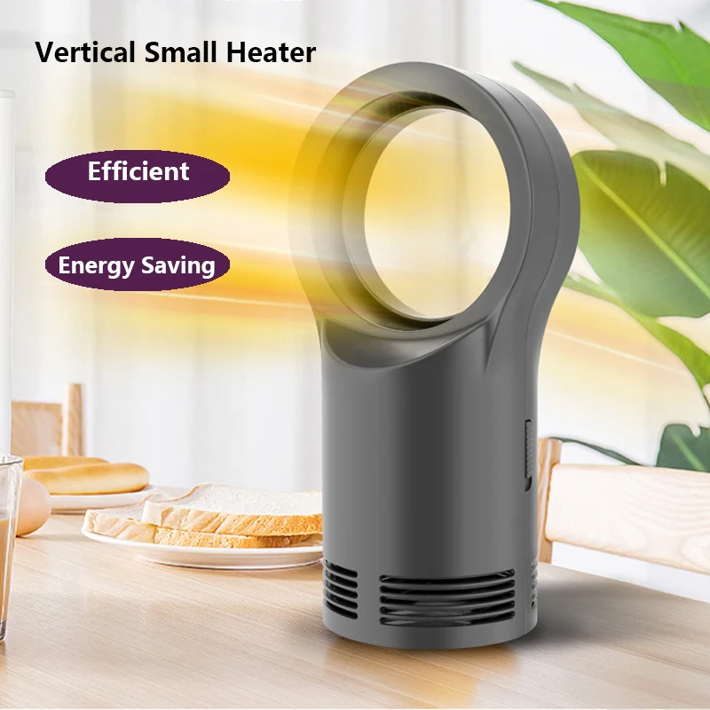 

110/220V Portable Efficient Electric Heater Bladeless Desktop Table Warm Fan Space Heater Silent Mini Electric Warm Air For Home