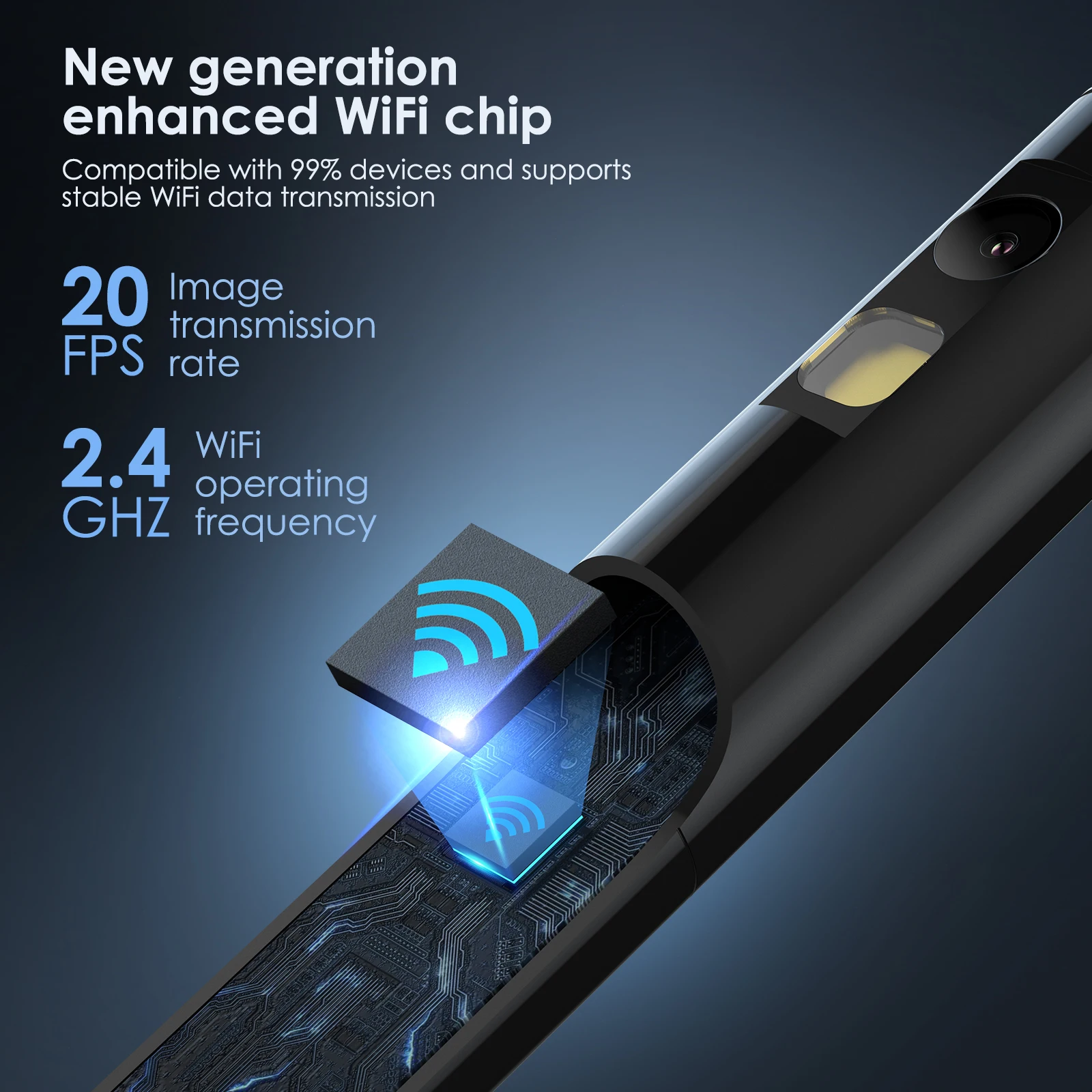 3MM ð ī޶ IP67  ˻ ī޶ 1920X1440   ڵ ð ios/ȵ̵ ȣȯ 