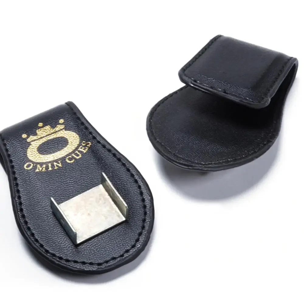 Pool Billiards Snooker Accessories Leather Magnetic Belt Clip Chalk Holder billiard accessories