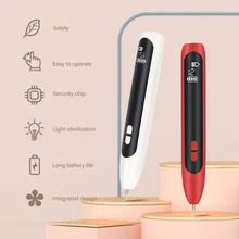 

LCD Laser Mole Removal Pen Tattoo Skin Tag mole Removal Beauty Care Machine Freckle Wart Dark Spot Pigmentation Remover Pen