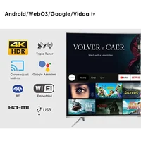 Écran TV LED incurvé de 55 pouces, télévision Ultra HD 4K, Smart TV de 55 pouces 5