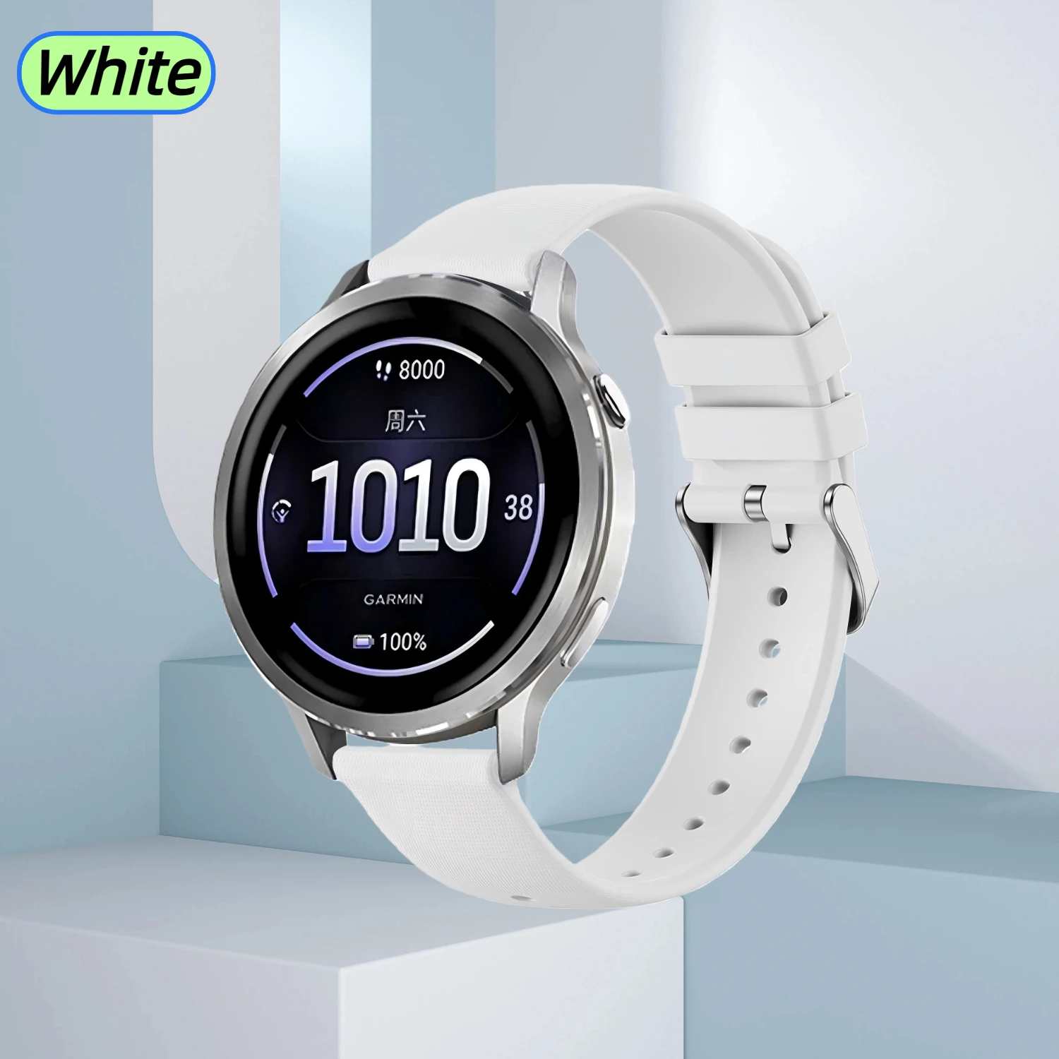 Elegant 18mm Strap for Smartwatches - Women's Wristband Bracelet Collection