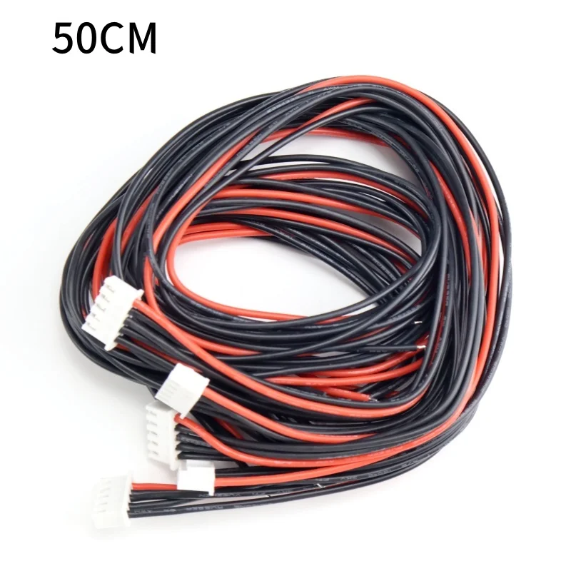 10 Stücke 1-8S 50 cm 22AWG Silikon RC Modell Lipo Batterie Balancer Ladegerät Stecker Draht Stecker 2,54mm JST-XH Kabel IMAX B6