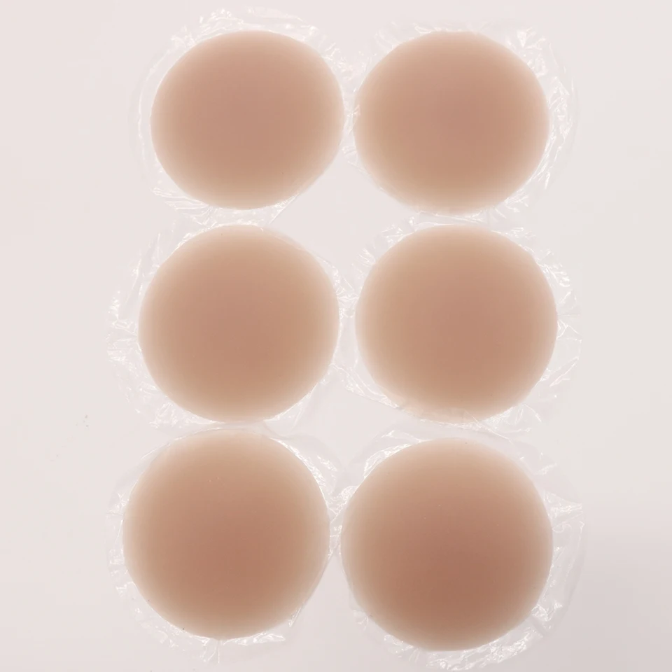 Invisible Nipple Covers For Swimsuits 4 Pairs Reusable Silicone Nipple  Covers - Invisible Adhesive Pasties For Backless Dresses, Swimsuits &  Sports Cache Mamelon Rutilisable