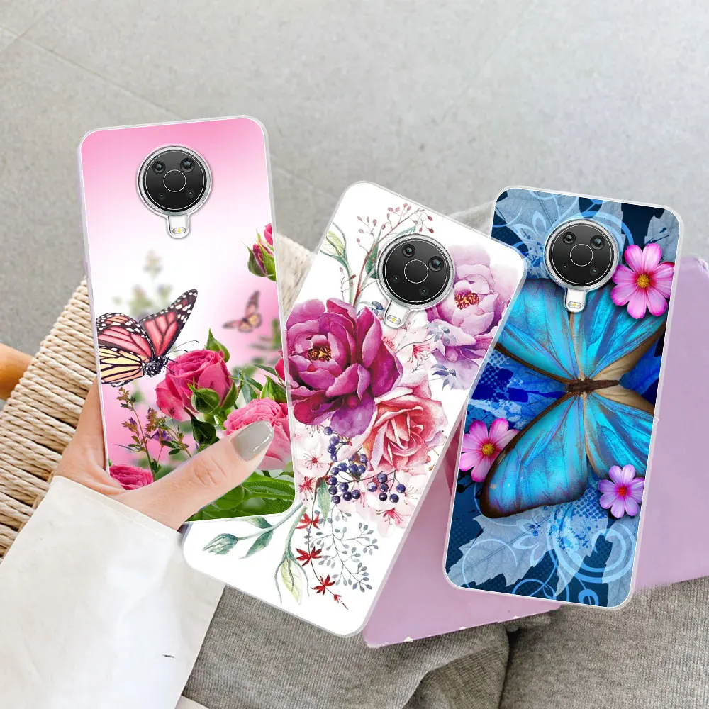 Elegant 6.52 Marble Clear TPU Silicone Soft Case - Flexible Protective Cover