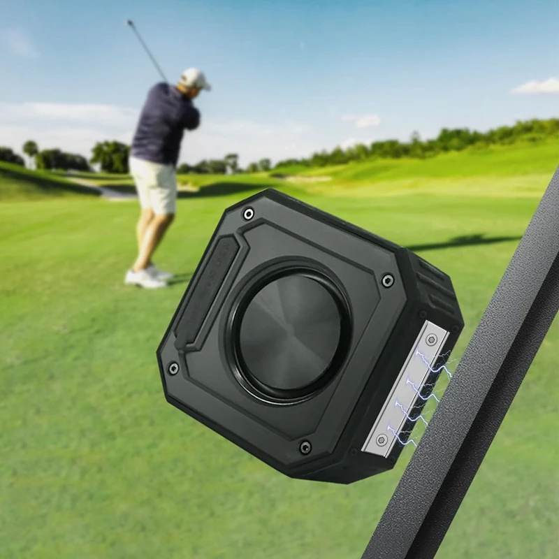 

15W Golf Speaker Portable Magnetic Bluetooth Speaker Golf Cart Accessories 1 Piece