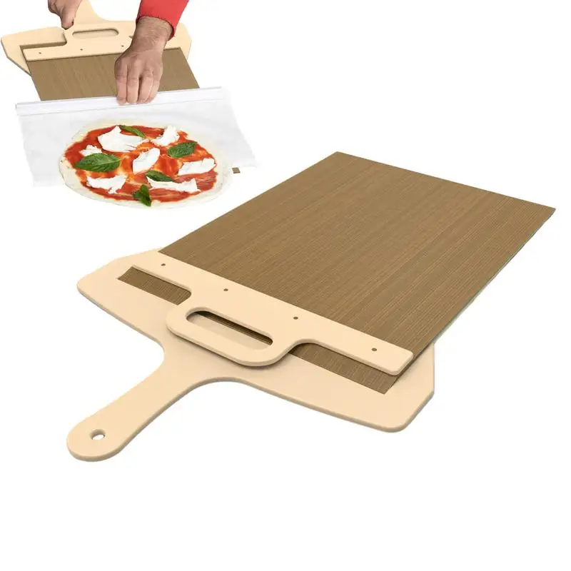 

Pizza Spatula Paddle Non-stick Sliding Pizza Cloth Peel Durable Pizza Board With Handle Multifunctional Serving Tray For Cakes