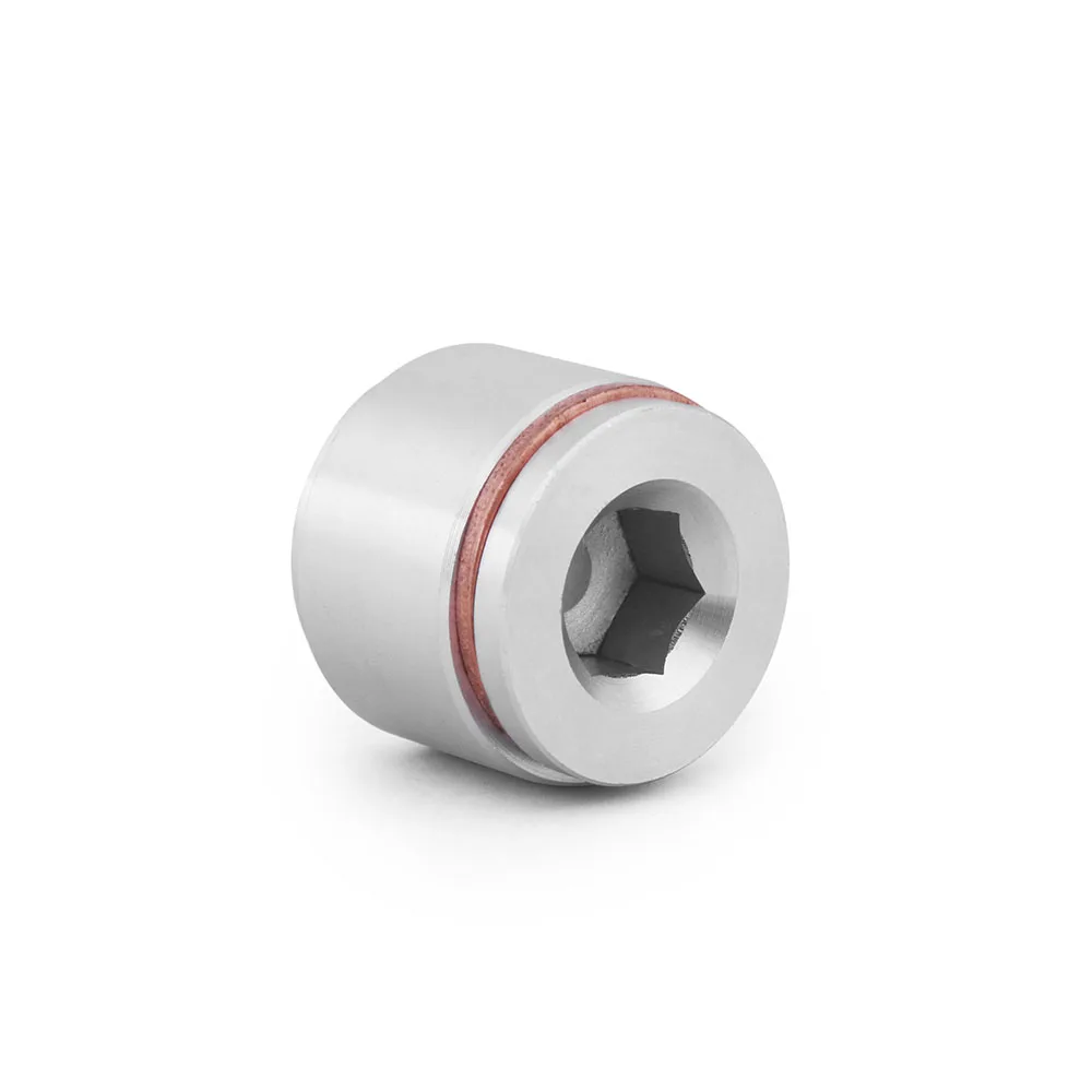 O2 Sensor Bung Stainless Steel Oxygen Mounting Bungs and Plugs Adapter M18 x 1.5 Thread Exhaust Weld in Bung With 4
