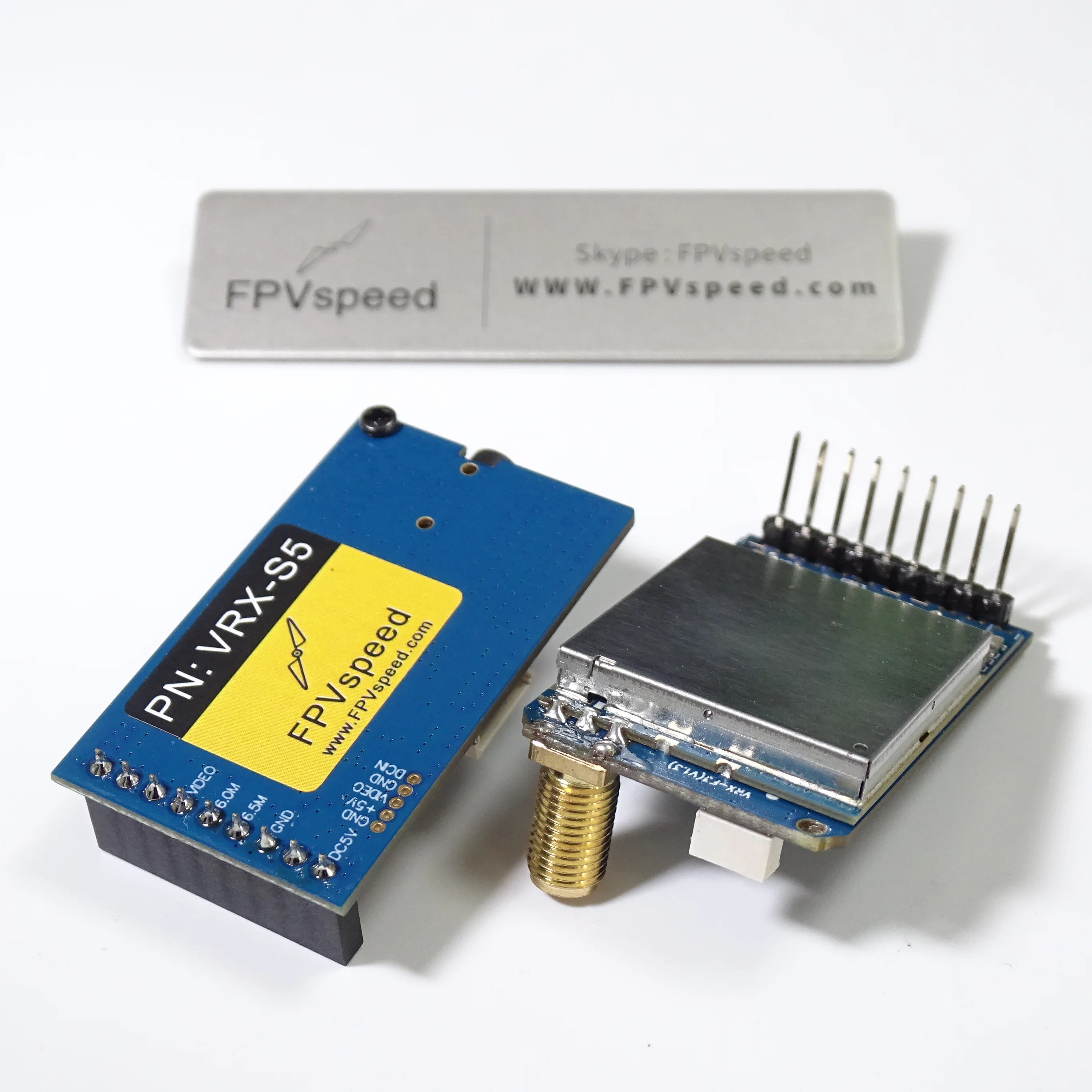 FPV Image Receiver Module Audio Supported 1.7GHz 1.9GHz 8CH VRX-S5 Compatible with FatShark Skyzone fpv transmitter receiver fpv accessories