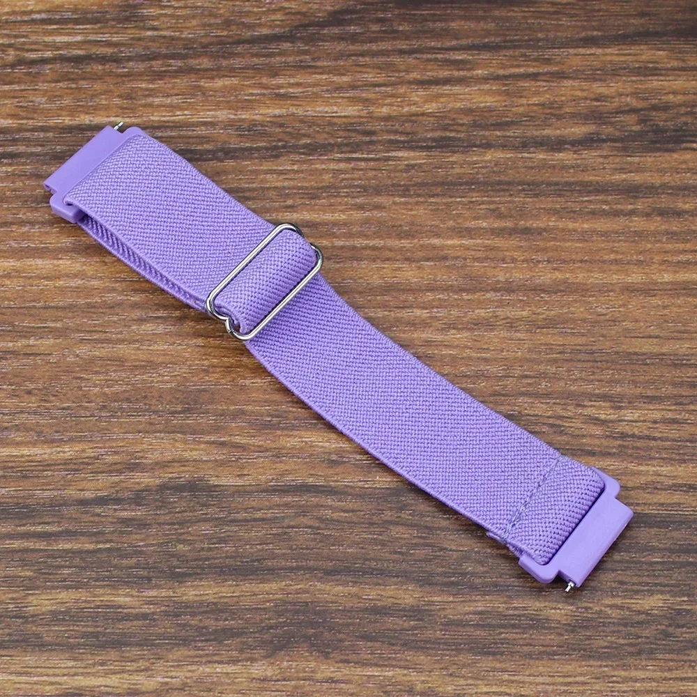 20 mm 22 mm elastisches Nylon-Schlaufenarmband für Samsung Galaxy Watch 4 5 6 7 40/44 mm Pro Classic 42/46 mm Band Huawei Gt2/3 Amazfit Gts2/4 – Detail 37