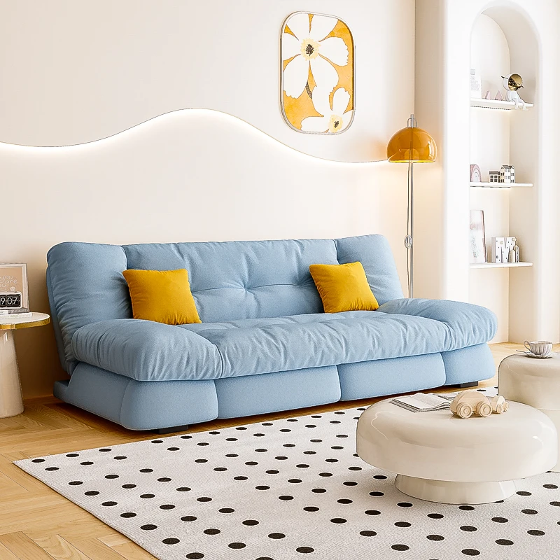 

modern living room sofas soft lazy nordic floor puffs sofa bedroom lounge divano soggiorno apartment furniture