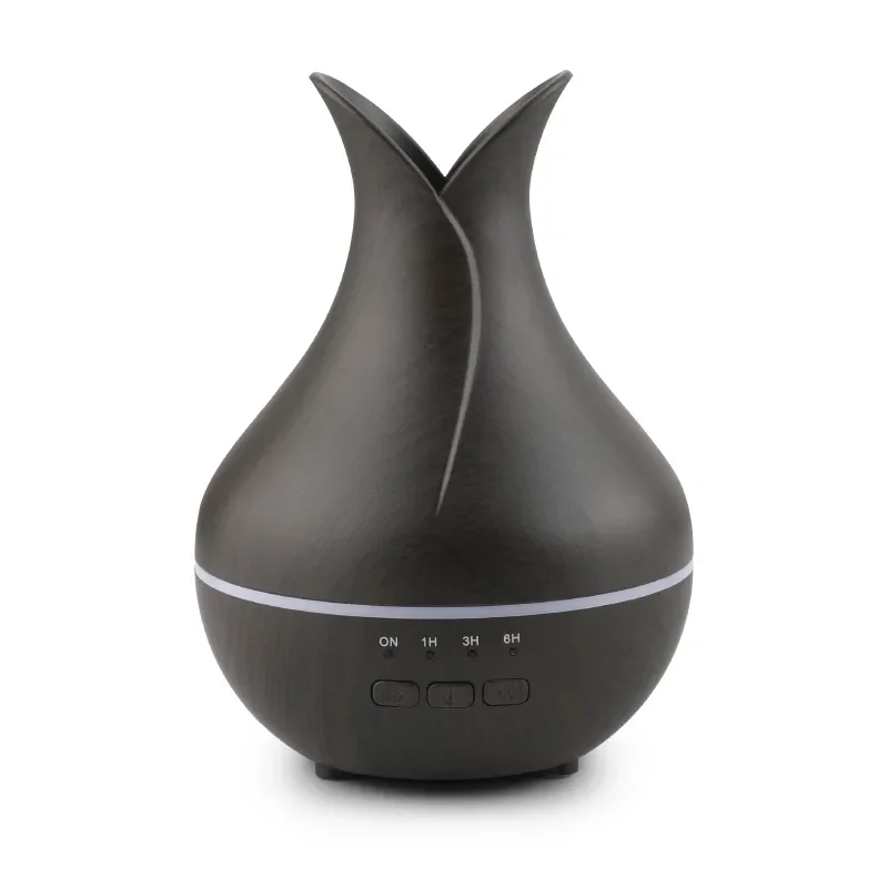 A WiFi-enabled essential oil diffuser with a black lid, offering both aromatherapy benefits and the capability for stealth monitoring, making it an ideal choice for home security.