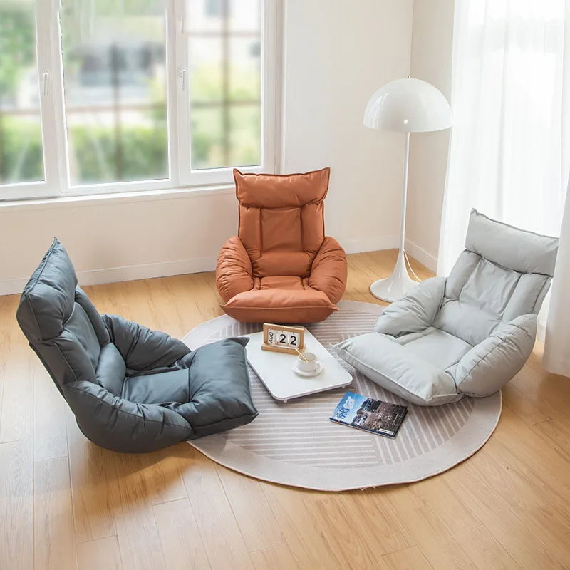 

MOMO Technology Cloth Folding Lazy Susan Japanese Window Tatami Backrest Balcony Single Simple Rental Room Small Sofa