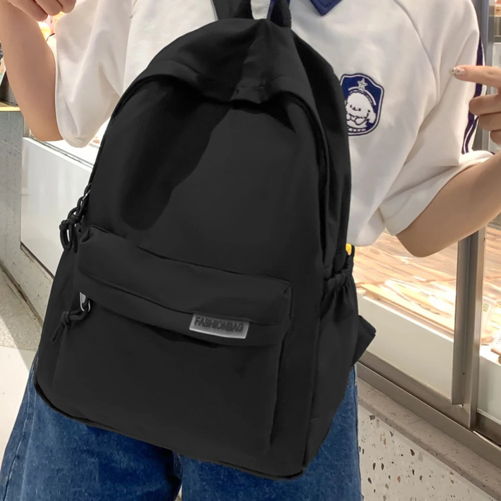 حقيبة مدرسية نايلون حقيبة ظهر كبيرة مقاومة للماء