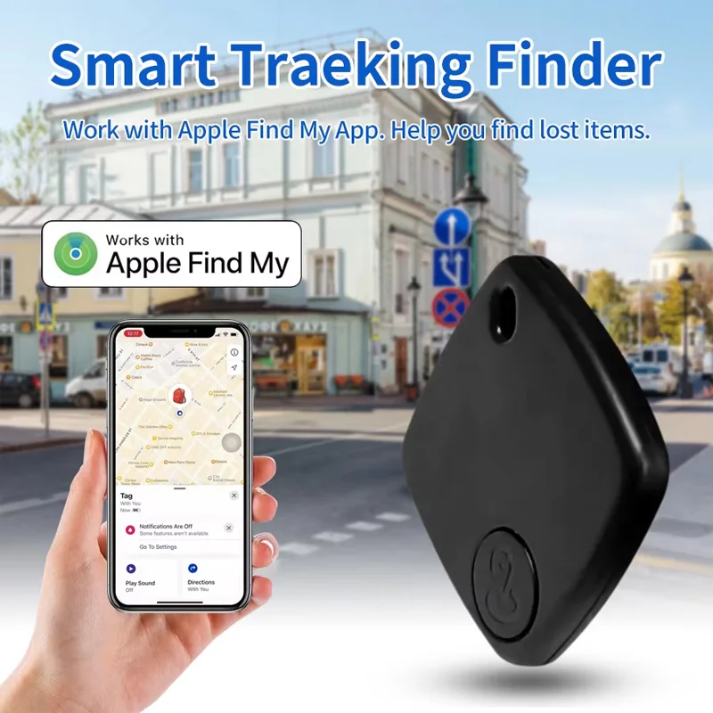 Find My Mini Bluetooth GPS Tracker Anti Lose Reminder Device Key Finder Kid Bag Wallet Car Pet Dog Locator Smart Tag For Apple