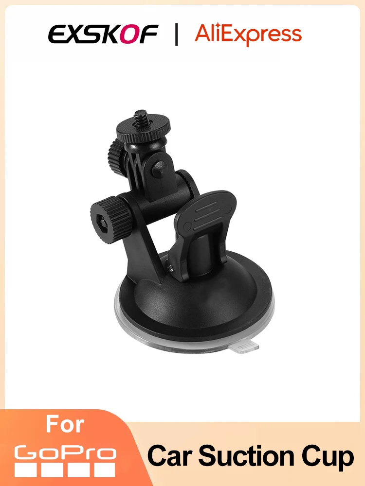 Action Camera Adapter Ventosa Dash Cam Staffa Per Gopro Hero 11 10 9 Sjcam Akaso Dji Insta360 Eken Accessori