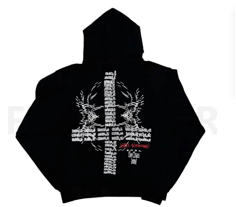 New Ken Carson A Great Chaos Tour Actual Hate Pullover Hoodies