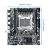 Комплект материнской платы SOYO X99 с процессором LGA2011-3 Xeon E5 2680 V4 DDR4 32 ГБ (2*16 ГБ) 2133 МГц ОЗУ NVME M.2 SATA для 4
