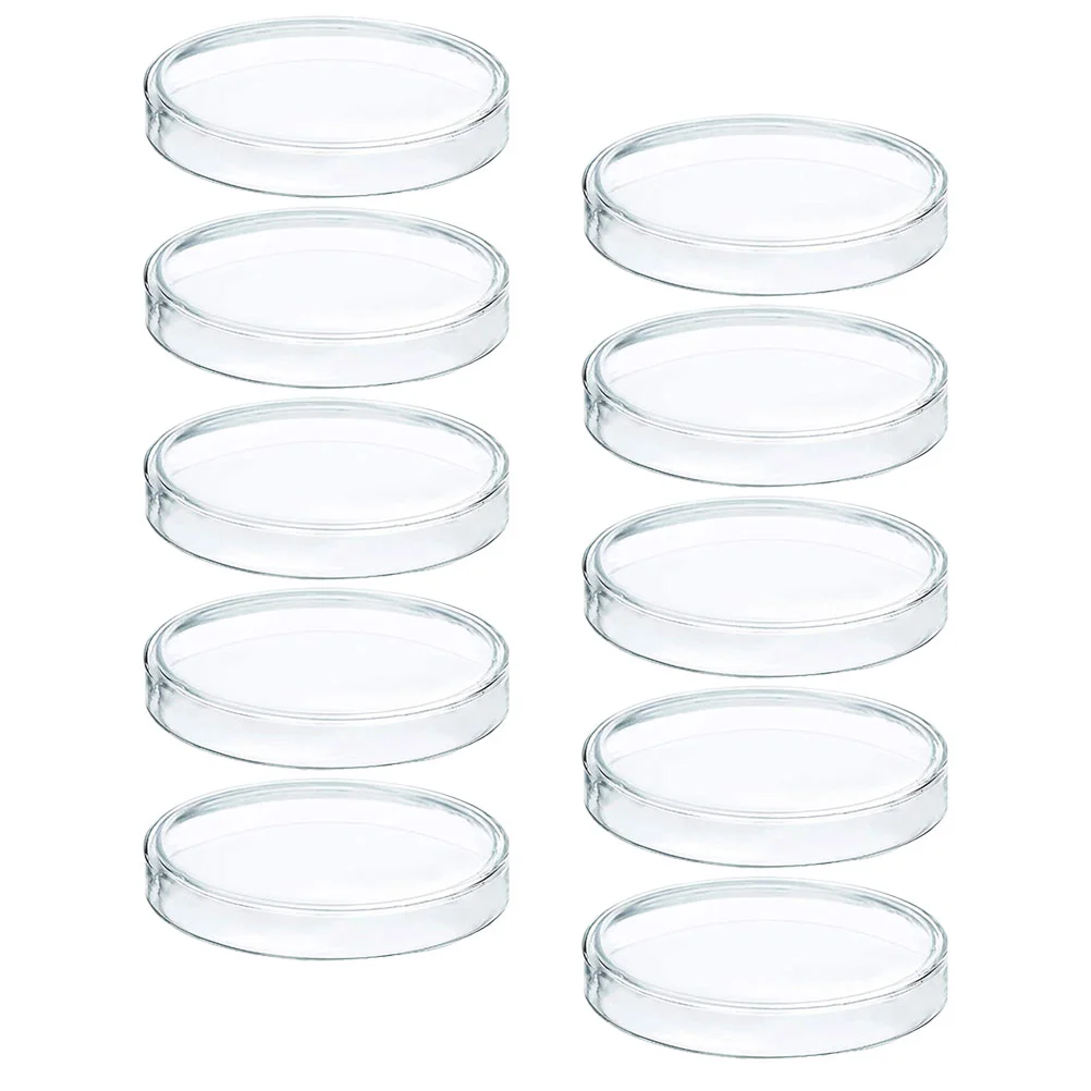 

60mm Disposable Plastic Glass Mushroom Cell Tissue Petri Plates With Lid Laboratory Equipment Culture Dish