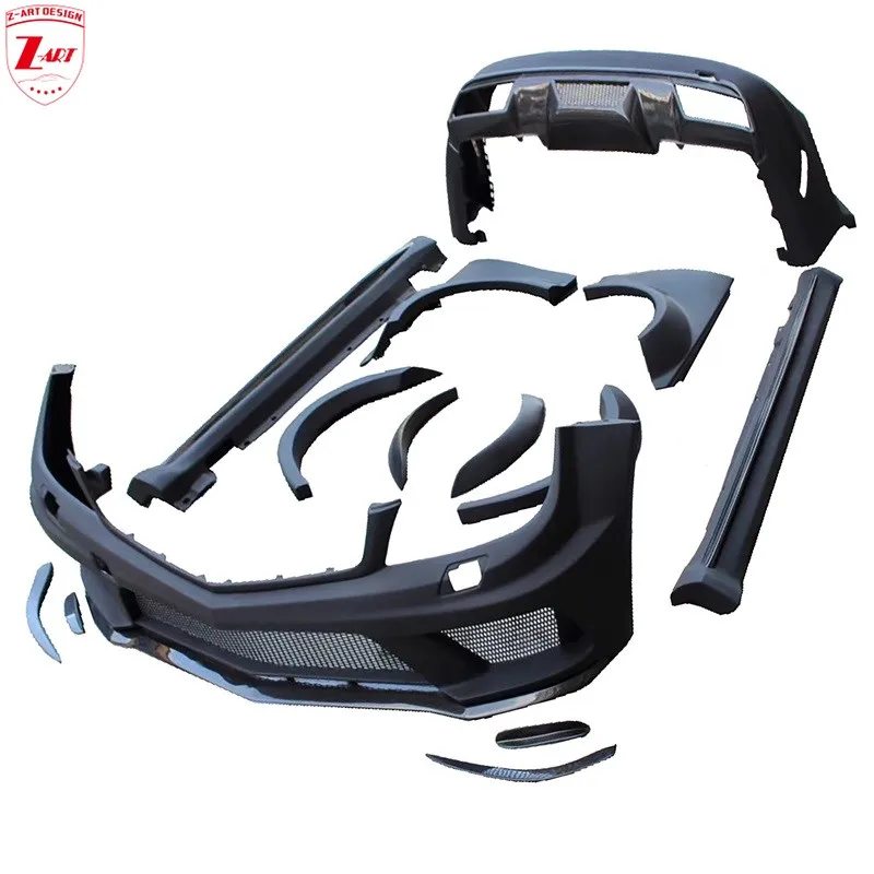 Z-Art Kit Carrozzeria Serie Nera Per W204 C63 Amg Bs Body Kit Per C63 Amg 2011-2014 Solo Berlina