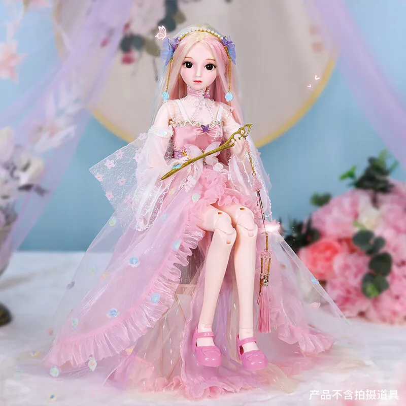 1/3 BJD Doll TOY Change clothes 60cm SD ANIME Mechanical Joint Body Collection Doll Including Suit Shoes Official Makeup Gift shoes a z the collection of the museum at fit