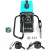MIG Welder 110V Flux Core MIG Welder/Lift TIG/Stick 3 in 1 MIG Welding Machine,MIG145 7GEN Synergy Single Phase Flux IGBT Welder 6