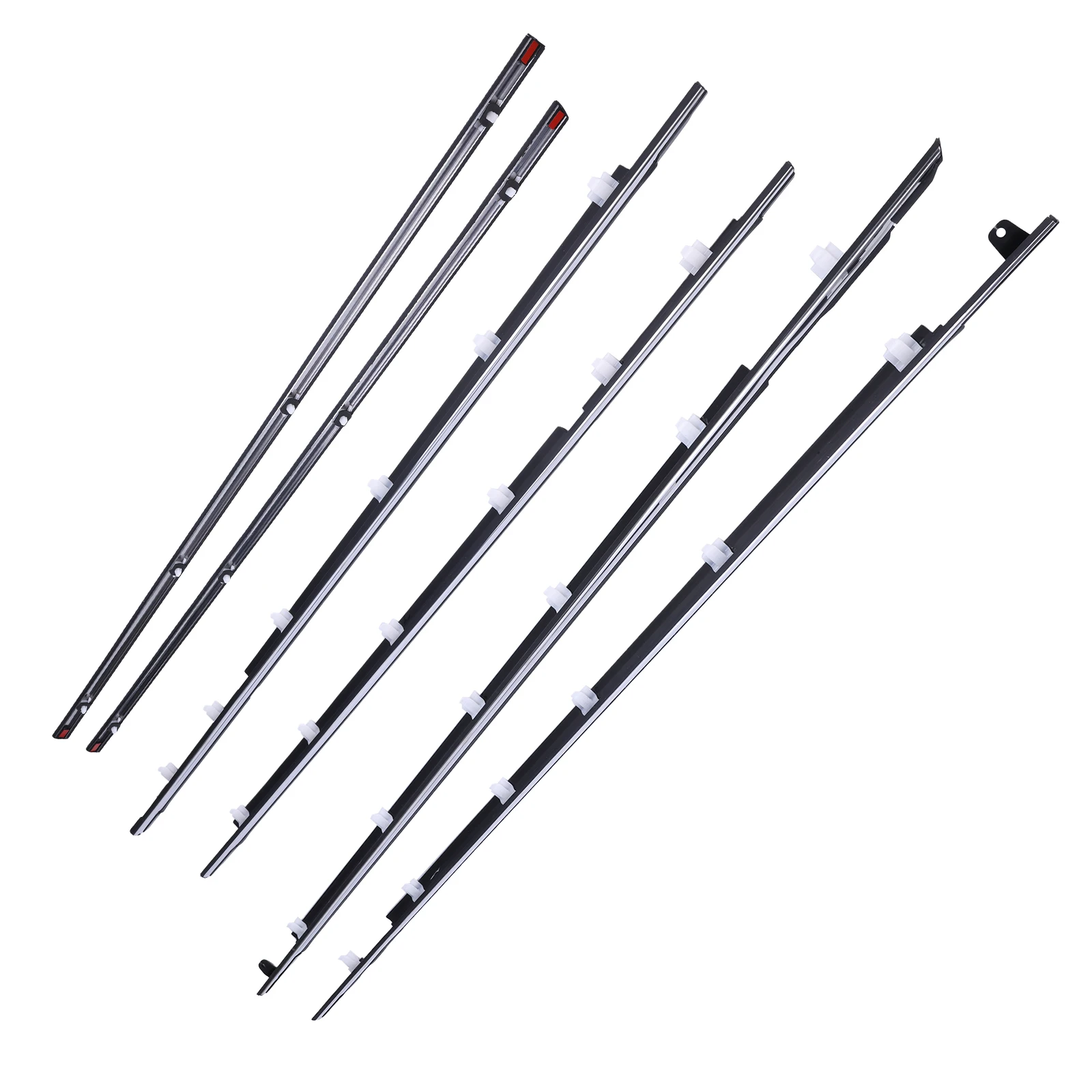 Black Plastic Rubber Door Trim for Toyota Land Cruiser
